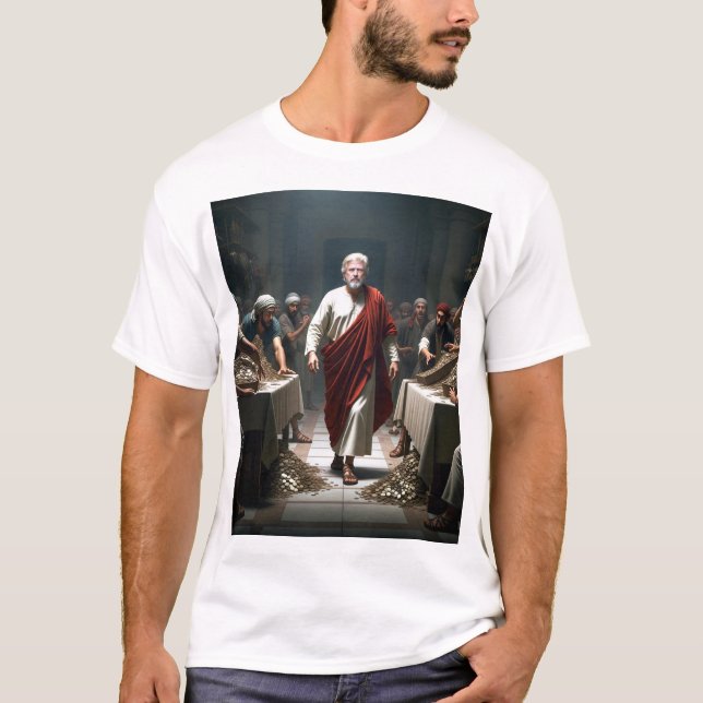Trump vs the Money Changers T-Shirt (Frente)