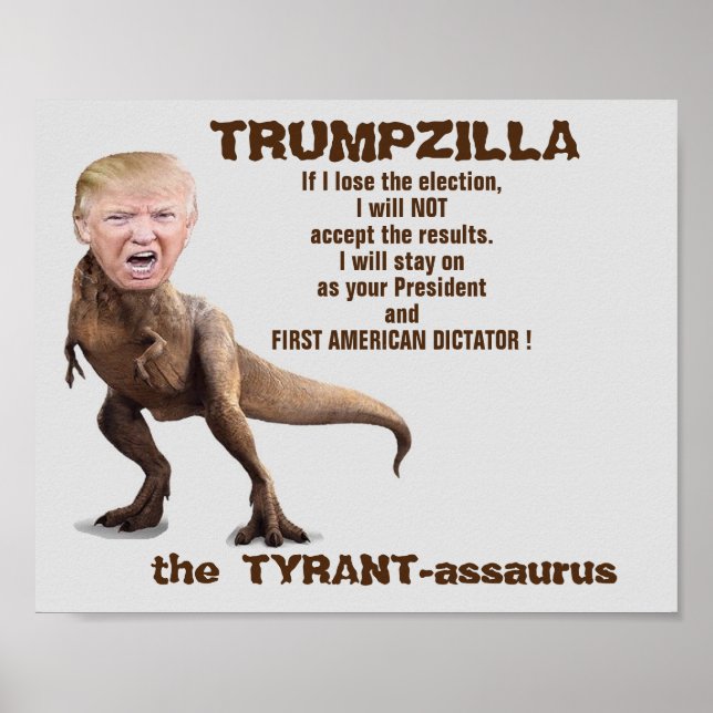 Trumpzilla poster (Frente)