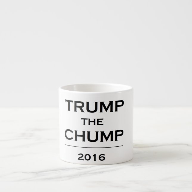 Trunfo a mini caneca do Chump (Frente)