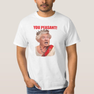 Trunfo da rainha de Donald Trump você t-shirt do