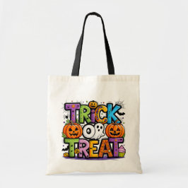 Truque de Halloween personalizado ou bolsa de trat