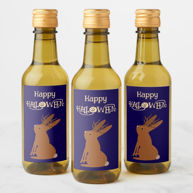 Truque de Jackalope do Halloween ou tratamento per (Garrafas)