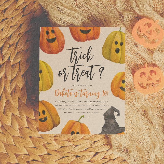 Truque de Orçamento ou Tratar Festa de aniversário (Criador carregado)