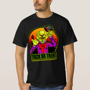 Truque de Palhaço ou Camisa de T-Shirt