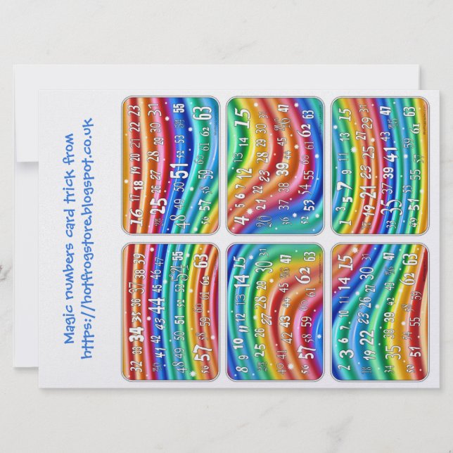 Truque de placa de Números mágicos a partir dos Gr (Frente)