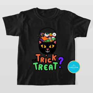 Truque ou Tratar   T-Shirt Halloween
