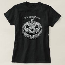 Truque ou trato9 T-Shirt sanduíche de halloween