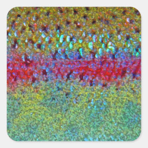 Truta de arco-íris - etiquetas