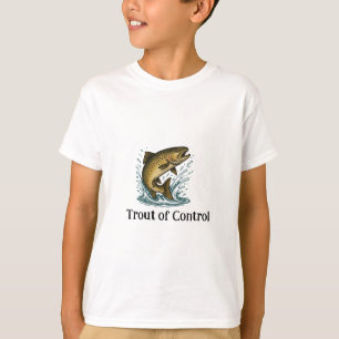 Truta do T-Shirt do Kid de Controle