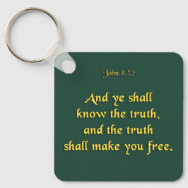 Truth Chaveiro - John 8:32