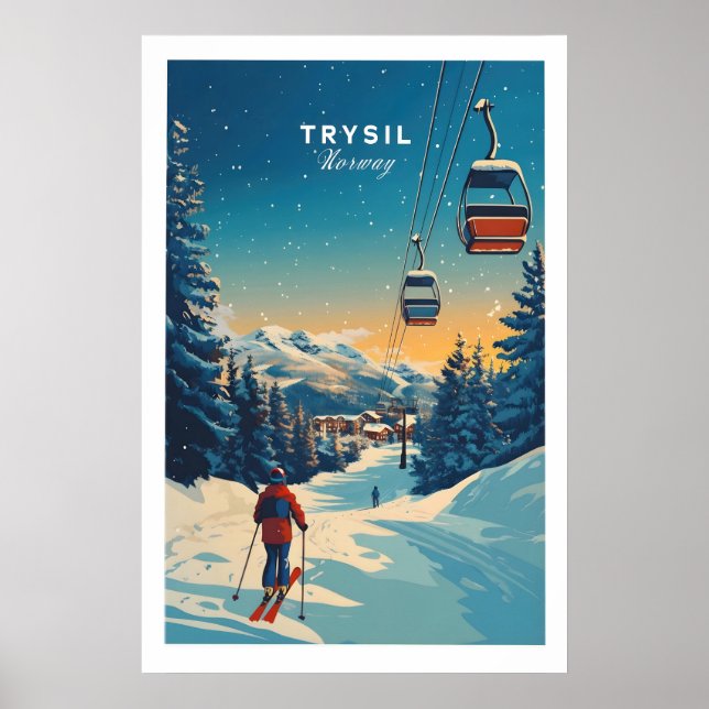 Trysil Impressão Noruega 1 (Frente)