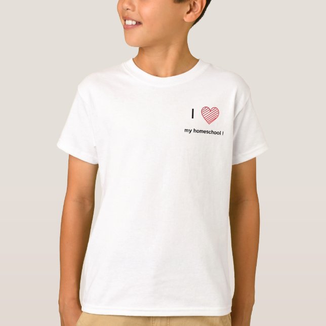 TSCHAA Homeschool Definition T-shirt (Frente)