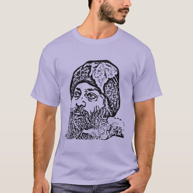 tshirt da camisa do osho (Frente)