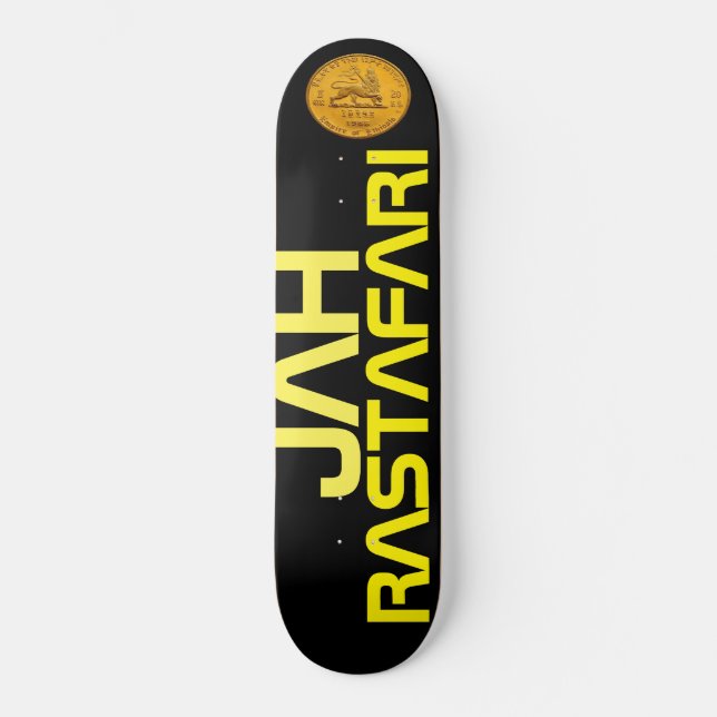 TST / JAH RASTAFARI Skateboard (Frente)
