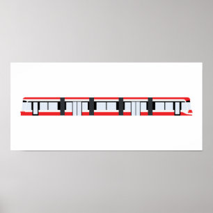 TTC New Streetcar Poster (ajustados IKEA RIBBA fra