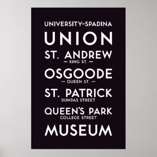TTC - Poster da Universidade de Spadina