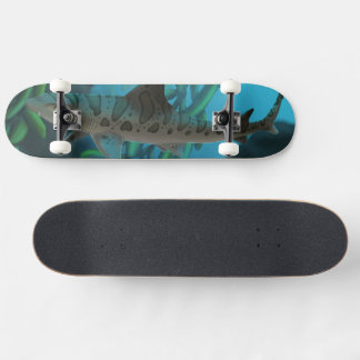 Tubarão-leopardo skateboard