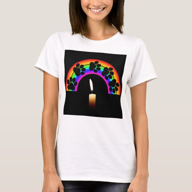 Tubarões De Camisa Num Arco-Íris Com Vela (Frente)