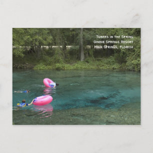 Tubers no cartão postal da primavera