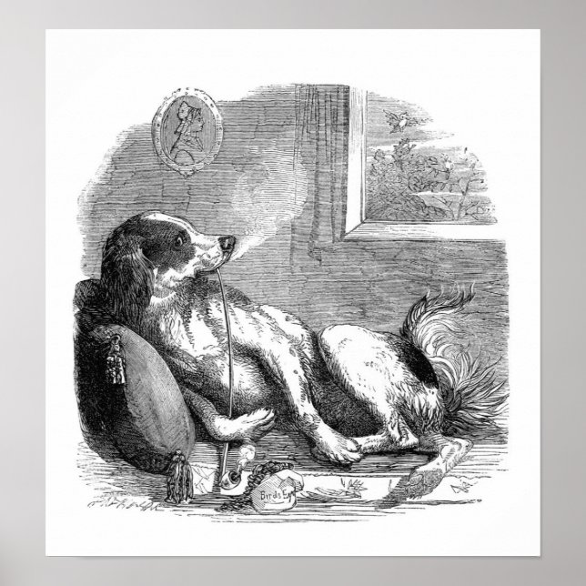 Tubo De Fumagem De 11" x 8,5", Papel Poster (Matte (Frente)