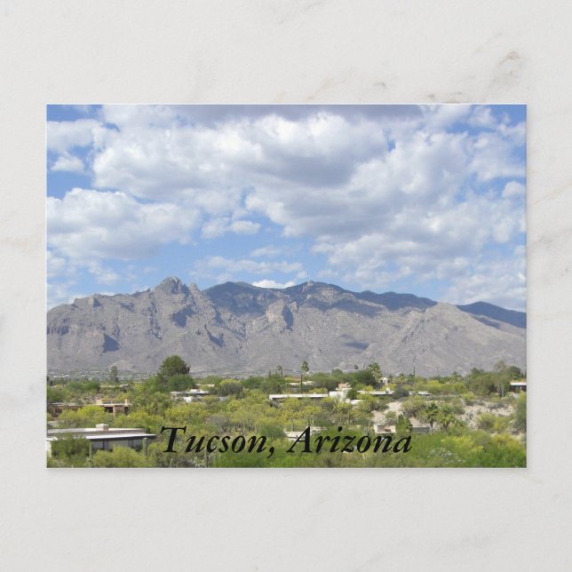 Tucson, cartão postal de Arizona (Frente)