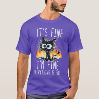 Tudo Bem Estou Bem Tudo Está Bem Camisa engraçada 