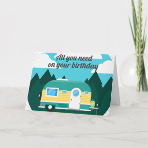 TUDO DE QUE PRECISA É AMOR/CAMPER/MIM NO CARTÃO DE