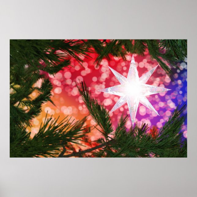 Tudo é Impressão de Natal brilhante (Frente)