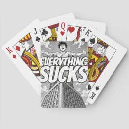Tudo É Terrível Cartas de Baralho - Linha do Tempo