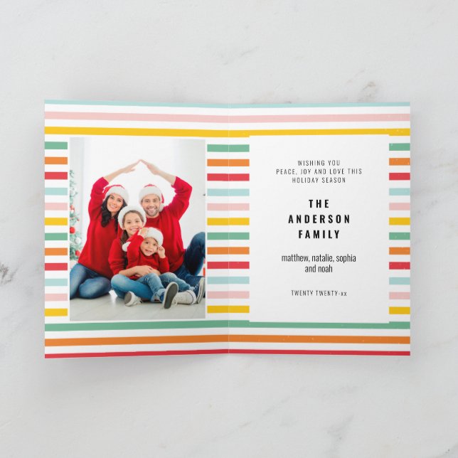 Tudo é uma foto brilhante Cartão de Natal Feliz (Interior)