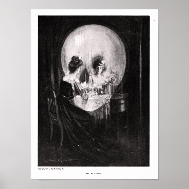 Tudo É Vanity Art Impressão (Frente)