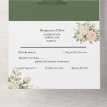 Tudo em um Casamento Floral de Eucalipto Elegante