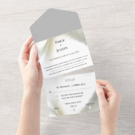 Tudo em um Convite de casamento