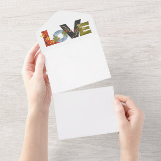 Tudo em um Convite de casamento