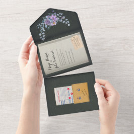 Tudo em um Convite de casamento