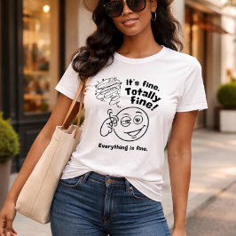 Tudo está Bem Camiseta Boba