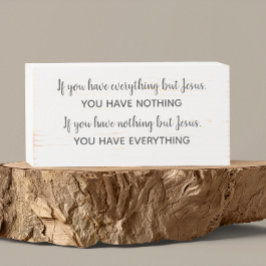 Tudo exceto Jesus Russo Inspirador