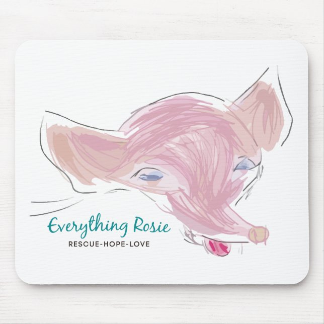 Tudo Mouse Pad da Rosie (Frente)