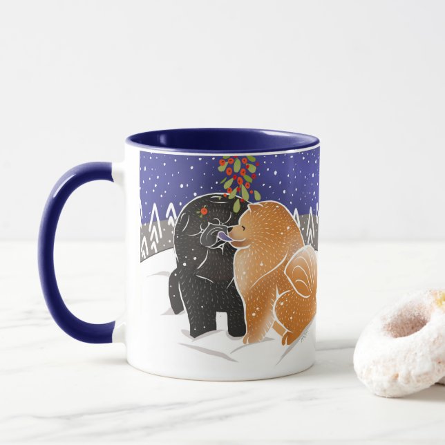 TUDO O QUE EU QUERO NO NATAL - Caneca Chow-escolha (Com Donut)