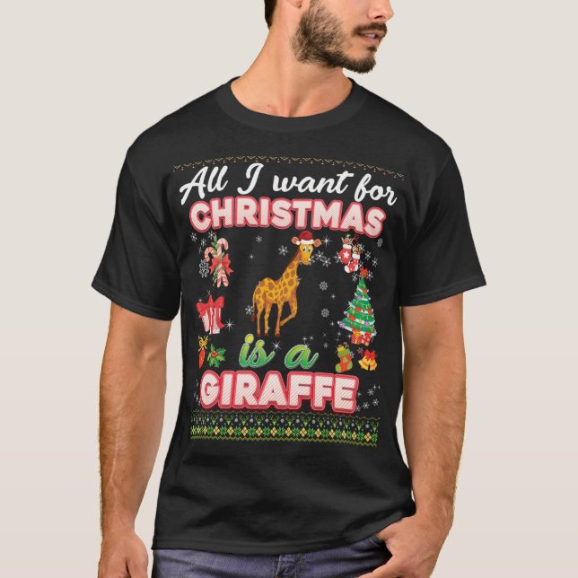 Tudo O Que Eu Quero Para O Natal É Um Suéter Feio  (Frente)