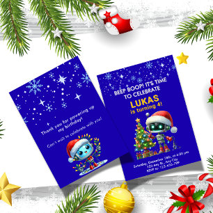 Tudo o que Quero no NATAL é um Convite de Aniversá