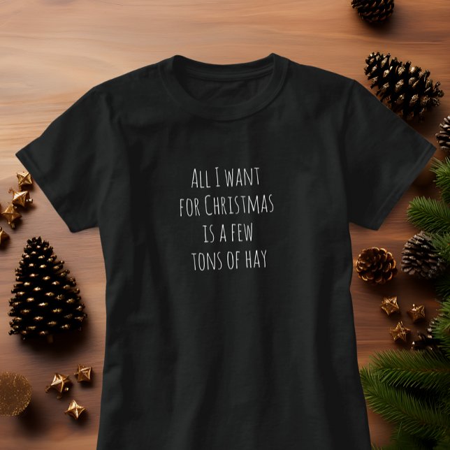 Tudo o que quero para a camiseta de Natal para a M (Criador carregado)