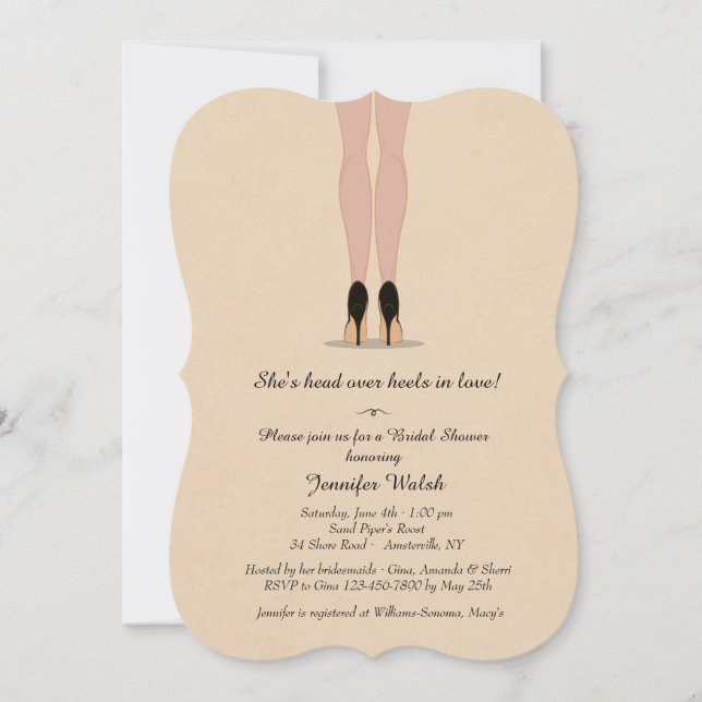 Tudo O Que Você Precisa É Convite Para Calçados (Frente)