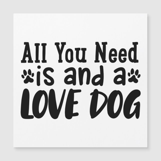 Tudo o que Você Precisa é um Cachorro de Amor (Frente)