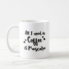 Tudo que eu preciso é caneca do café e de café do