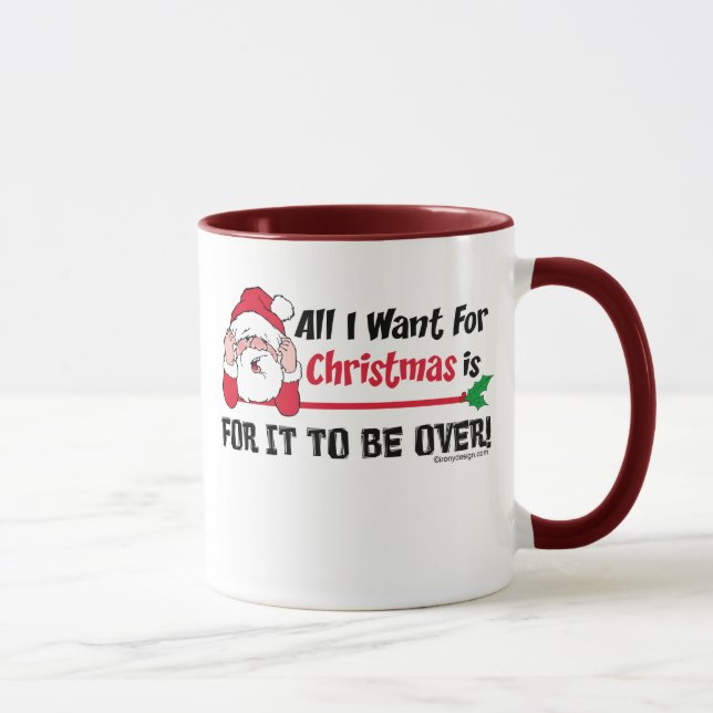 Tudo que eu quero para a caneca do Natal (Direita)