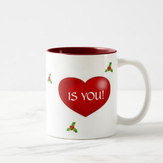 Tudo que eu quero para o Natal é você caneca