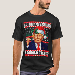 Tudo Que Quero No Natal É Donald Trump Suéter Feio