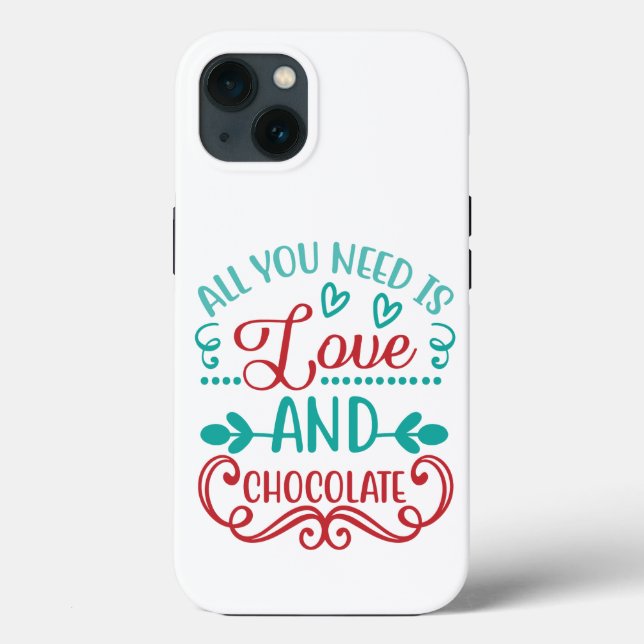 Tudo que você precisa é amor e chocolate (Verso)