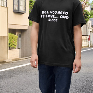 Tudo que você precisa é amor e uma camiseta de dia